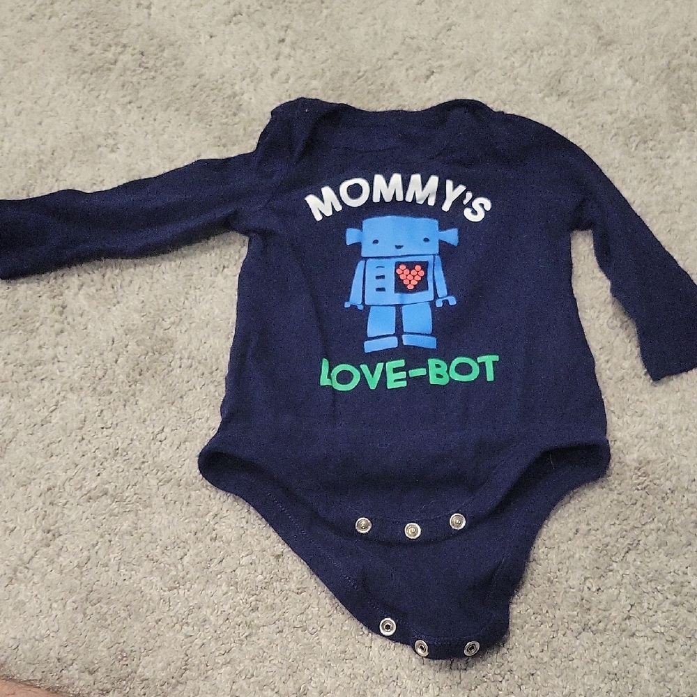 GAP Dark Blue Infant Onesie